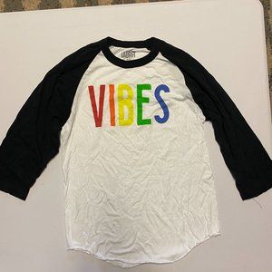 Ladrift | Mens | Pride | Size Lg | Baseball Tee | Like New | Vibes